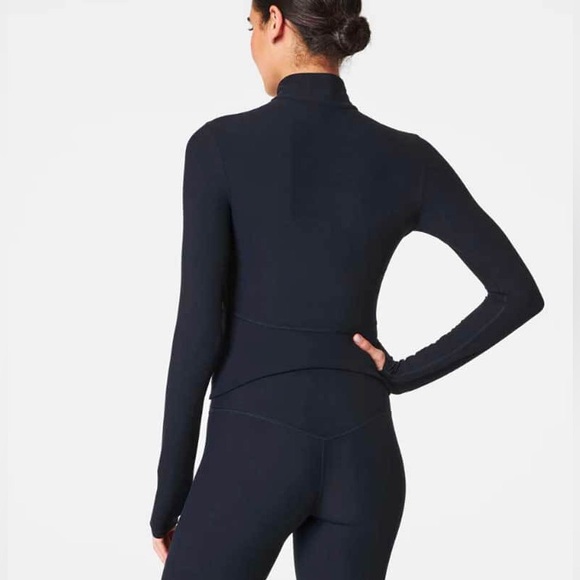 Spanx OnForm Full Zip Contour Jacket Black Color Womens Size Small NWT - Picture 2 of 9